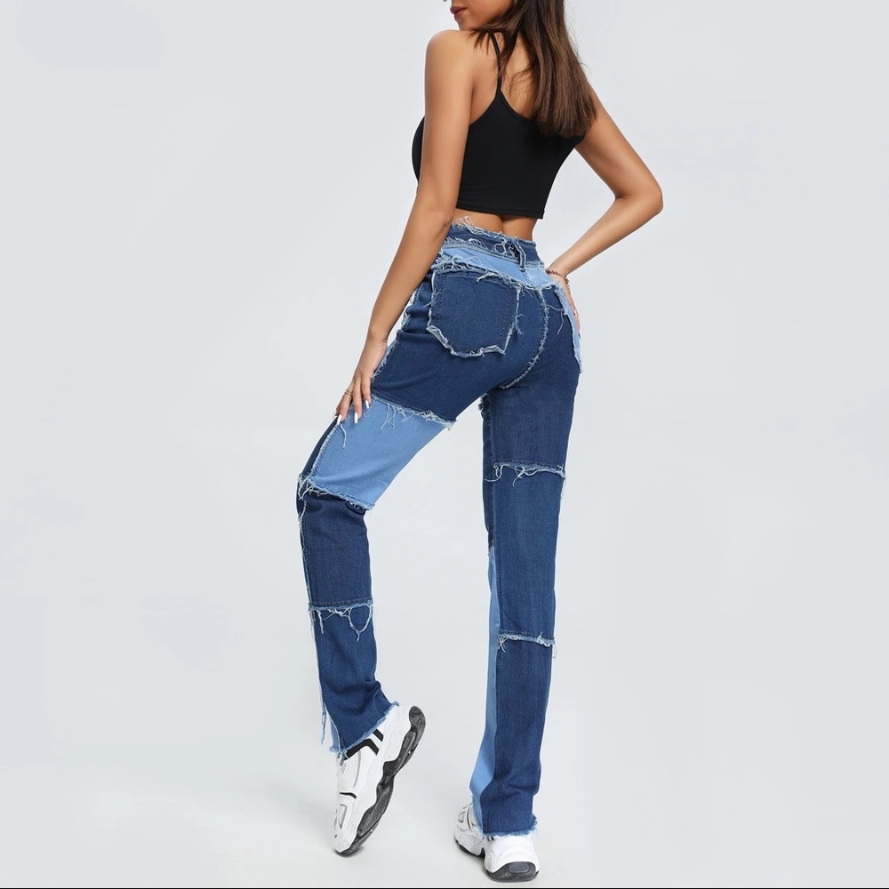 Perfect Patchwork Jeans - image 3